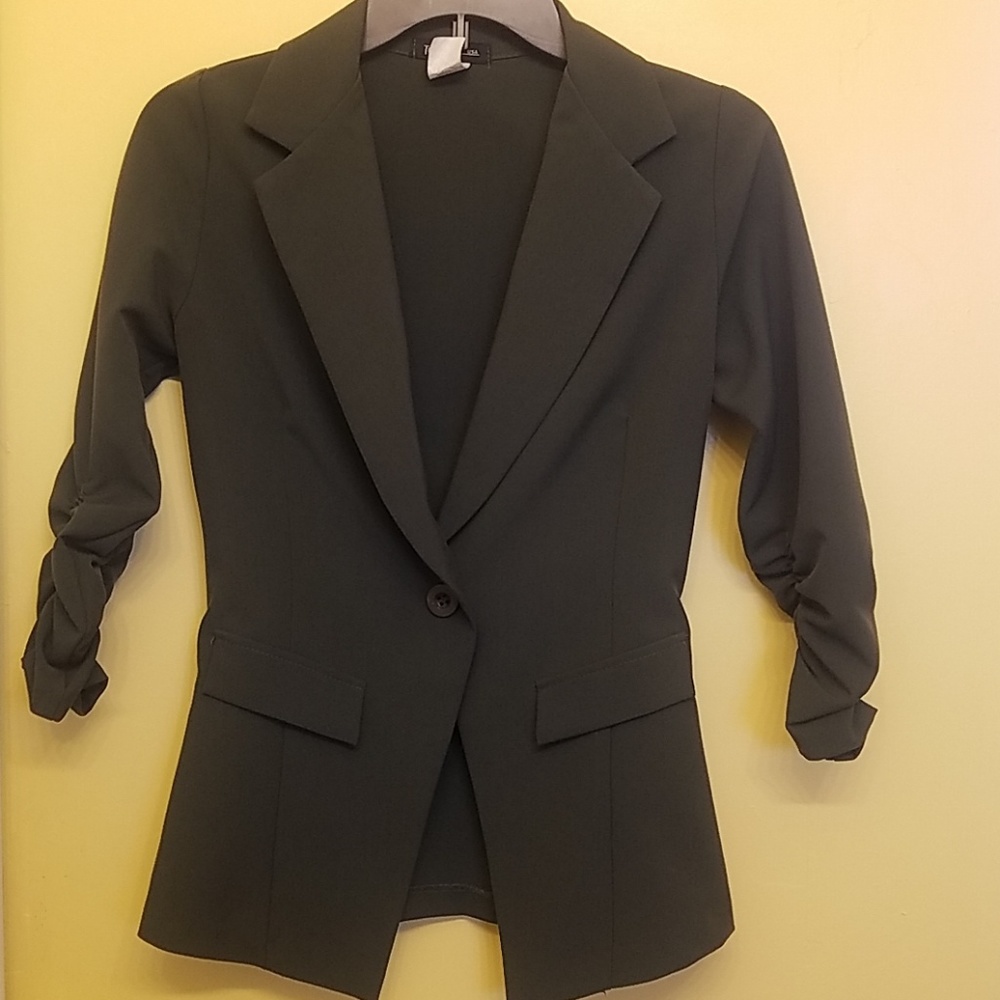 Olive blazer